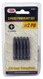 IIT 65080 Power Bit Set Phillips Bit Set