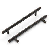 Hickory Hardware Bar Pulls Collection Pull 6-5/16 Inch (160mm) Center to Center Vintage Bronze Finish (10 Pack)