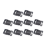ATORSE 10x Quick Release Buckles Side Buckle for Dog Collars Backpack Luggage Strap 8cmx3.8cm