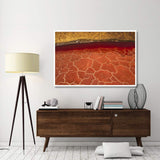 Soda Formations On The Surface Of Lake Natron, Tanzania, East Africa-Paper Art-62,,X42,,