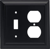Franklin Brass 64213 Architectural Single Toggle Switch, Matte Black