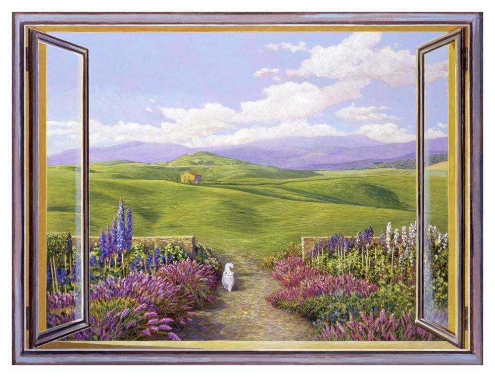 Paesaggio Toscano-Paper Art-42,,X32,,