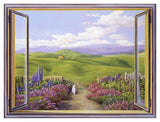 Paesaggio Toscano-Paper Art-42,,X32,,