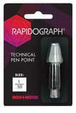 KohINoor Rapidograph Stainless Steel Replacement Point, 50mm, 1 Each (72D.1)