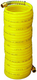 Amflo 4-25E-RET Lightweight 1/4 x 25' Nylon Recoil Air Hose Stores Itself When the Job is Done - Ideal for Home, Shop, and Indus