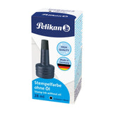 Pelikan Stamping Ink for Ink Pads used with Rubber Stamps, 1 Fluid Ounce, Black, 1 Bottle (351197), 30ml