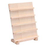 Ecomistiq Earring Display Stand With Base Portable Card Holder 5 Layers | Trays Jewelry Packaging & Retail Services