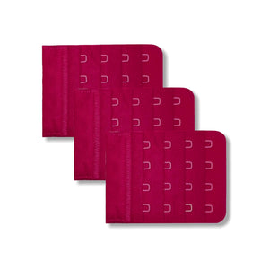 Trylo Bra Hook 4X4 Pack 3 - Rasberry,RASBERRY,,B0C9DNZHMJ
