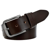 Leder Luxus Leather Belt For Men| Stylish & Classic Leather Belt For Casual & Formal Wear | Lightweight Waist Belt For Jeans, Tr