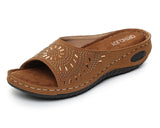 Ortho Joy Women'S Extra-Soft Comfortable Fancy Slippers [Brown],Tan,8,B08P8QCMXY
