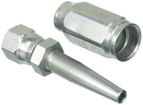 Gates (G271700404) 4C1T4RFJX Field Attachable Type T for G1 Hose, 1 Wire, Female JIC 37 Flare Swivel, 1/4 ID