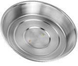 12 Inch Heavy Duty Cheese Melting Dome - Stainless Steel Griddle Grill Accessories - Durable Round Basting, Steaming Cover - Hea