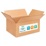 Medium Moving & Shipping Boxes 14x10x6 inches (10-Pack) - Extra Strength 200 lb vs Regular - Corrugated Cardboard Boxes for Deli