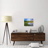 Mount Bierstadt From Guanella Pass Reflected In Pond, Colorado-Canvas Art-22X18.26