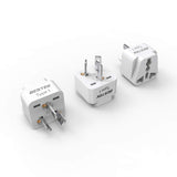 BESTEK Australia New Zealand Travel Plug Adapter, Grounded Universal Type I Plug Adapter AU to US Adapter, Compact for Australia