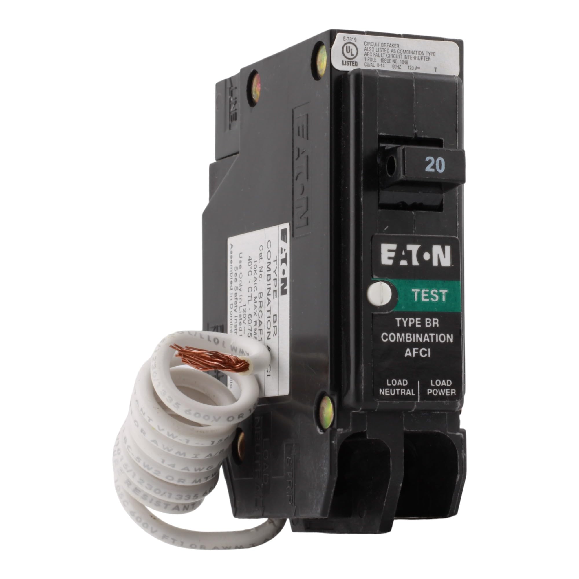 Br Dual Function 20A 1P (Pack Of 1)