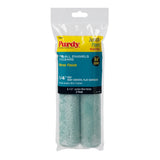PURDY 140626040 2Pack Mini Roller Replacements61/2 Cover 1/4 inch, One Size, Multi