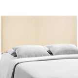 CasaFoyer Region Linen Fabric Upholstered Queen Headboard | Spacious & Elegant Upgrade for Your Bed