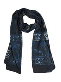 Gutthi WomenS Black Cotton Stoles | Scarf Lightweight & Comfortable For All Seasons, Size (100X180 Cm)