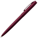 Fisher Space Pen Cap-O-Matic Pen, Ballpoint, Black Cherry, Cerakote Finish, Pocket Clip, Black Ink