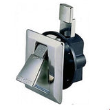 Perko 0922Dp0Chr Chrome-Plated Non-Locking Flush Latch For 1-5/8 Hole (No Keys)