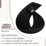 100 Strands/Pack I Tip Remy Human Hair Extensions Pre Bonded Keratin Stick In Hair Extensions Cold Fusion Hair Piece For Women L
