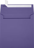 LUXPaper Square Invitation Envelopes | Peel & Press | 6 x 6 | Wisteria Purple | 80lb. Text | 50 Qty