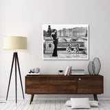 Walking In Paris-Paper Art-50,,X38,,