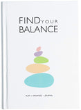 Find Your Balance | Undated Daily Planner and Journal by The Journal Lab | Habit Tracker, Mood Tracker, Gratitude Journal for Pr