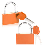 Large Key Lock for Locker 42mm, 2PCS Heavy Duty Lock with Key Waterproof Padlocks Keyed Gym Locker Storage Luggage Padlocks for 
