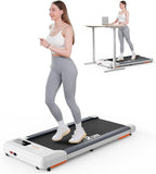 THERUN Walking Pad, Under Desk Treadmill 2.5 HP with Remote Control for Jogging and Walking, Widen Running Belt Portable 265lbs 