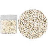 Bala&Fillic Beige Color 4mm Glass Seed Beads About 1400pcs in Box 6/0 Glass Craft Seed Beads for Jewelry Making (Beige, 4mm)