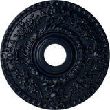 Ekena Millwork CM18ROMDF Rose Ceiling Medallion, Midnight Dream