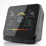 PinoTec 13 in 1 Indoor Air Quality Monitor Portable PM1|PM2.5|PM10|CO2|Formaldehyde|Temp|Humidity and 6AQI Detector with Beep Al