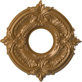 Ekena Millwork CMP10ATDVG Attica Thermoformed PVC Ceiling Medallion (Fits Canopies up to 4 1/8), 10OD x 3 1/2ID x 3/4P, Universa