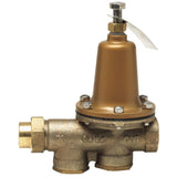 Watts LF25AUBZ3 Water Pressure Reducing Valve Union x NPT Female, 1/2 Inch, Polymer Seat