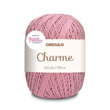 Circulo Charme Yarn for Crochet and Knitting - 433 yds - 100% Mercerized Brazilian Virgin Cotton - Soft Sport Weight - Color 320