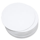 qiqee 40-Packs Cake Boards Round 6 Inch White Cake Circles Rounds Base Food-Grade Cardboard Cake Plate(Thinner But Stronger)