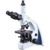AmScope 40X-1000X Plan Infinity Compound Microscope with LED Koehler Illumination and Quintuple Nosepiece