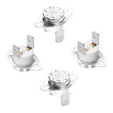 Aopin Thermal Control Switch KSD301 Normally Open NO 240 Degrees 250V 16A Thermostat Temperature Switch 4pcs
