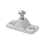 WHITECAP IND Whitecap S-1434C Side Mount Deck Hinge - 7/8 x 2, CP/Zamac