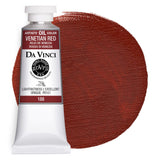 DA VINCI PAINTS Professional Artist Oil Paint, Venetian Red, 37mL