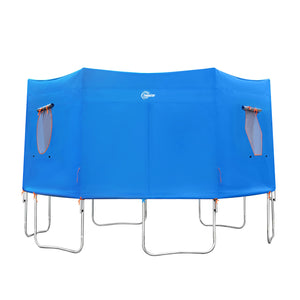 14FT Trampoline Tent, Fits for 14FT Straight Pole Round Trampoline, Trampoline Tent Cover (Fit for 6 Straight Pole Trampoline, T