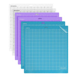 REALIKE 12x12 Cutting Mat for Silhouette Cameo 5/4/3/2/1 (6 Mats - 2 StandardGrip, 2 LightGrip,2 StrongGrip), Variety Cut Mats R