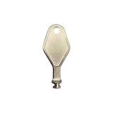 Brixwell Release Key Die Cast for Detachable Window Restrictor Stay, 2-1/8 Length, Mill Finish, Window Restrictor Key for Safety