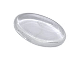 Clear Quartz Crystal Worry Stone Crystals and Healing Stones - Worry Stones for Stress Relief Gifts - Piedra Crystal Fidget for 