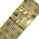 Set of 6 Assorted Thin Extra Fine 0.4mm Beading Needles for Seed & Small Hole Beads