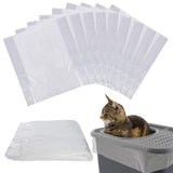 MEWTOGO 24 Pcs Litter Pan Liners Fit for Petmate Brand, Compatible with Top Entry Litter Pans Model, Durable Thickened Replaceme
