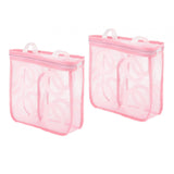 ECOMISTIQ 2 Pieces Shoe Washing Bags Shoes Cleaning Laundry Bags for Sneakers Trainers Pink | Laundry Bags | Laundry Supplies |