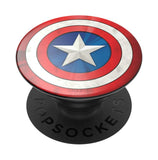 PopSockets Phone Grip with Expanding Kickstand, Adhesive Grip - Captain America Icon